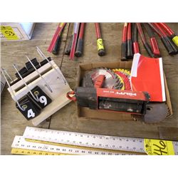 Hilti MD 2000 dispenser & sawblades