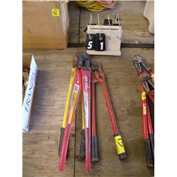 Qty 3 bolt cutters