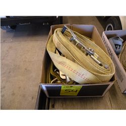Qty 3 ratchet tie downs