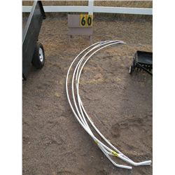 Qty 4 trailer hoops