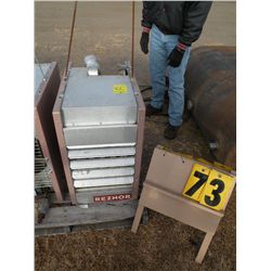 Reznor hanging furnace