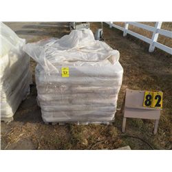 Pallet of cement