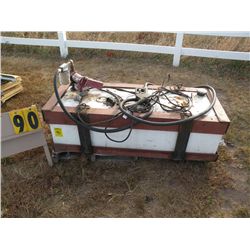 Fuel tank w/12 volt pump