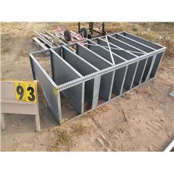 Metal shelf