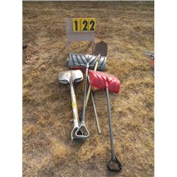 Assorted handled items