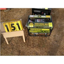 4000 Watt LPG generator