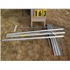 Image 1 : Bull float w/handles, broom, misc