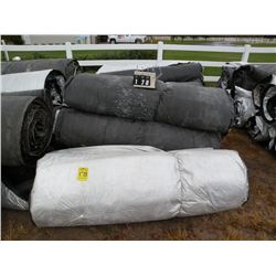 Qty 11  5 ft x 25 ft concrete blankets