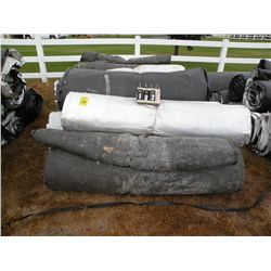 Qty 10  5 ft x 25 ft concrete blankets