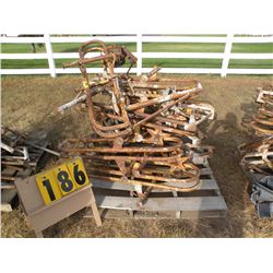 Pallet of scaffold parts