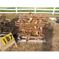 Pallet of scaffold parts