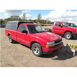 1999 Chev S-10 2x4 1GCCS1449XK212338