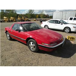 1990 Buick Reatta -Lemon Law titleVehicle 1G4EC13C4LB904348