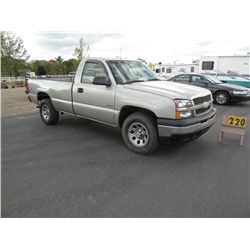 2005 Chev 1500 4x4- Salvage Title, Inspection Done 1GCEK14V35Z337468