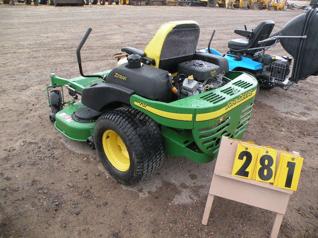 John Deere Z737 w/54" deck, 23hp, zeroturn TC0737A030412