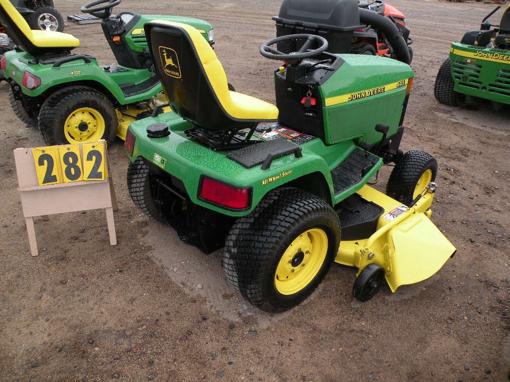 John Deere 445 AWS, w/60" deck, 22 hp, EFI M00445D090854
