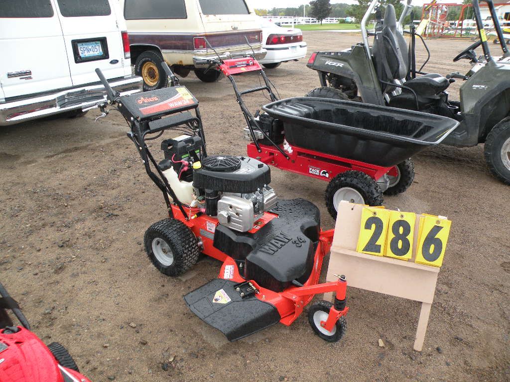 Aerins wide area walkbehind mower