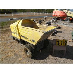 Wacker WB16 power buggy