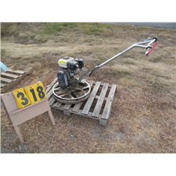 Terex power trowel -4hp Honda