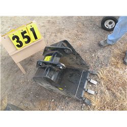 Mini excavator bucket
