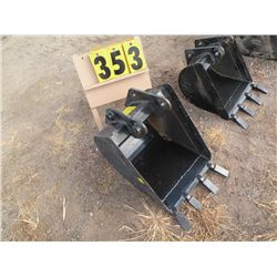 Mini excavator bucket