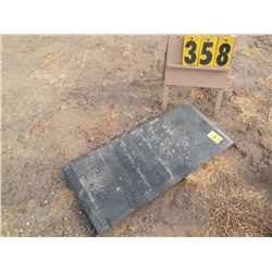 Skid loader mount tool plate -new