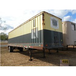 32 ft Van trailer- SELLS NO TITLE