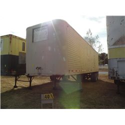 34 ft Van trailer -SELLS NO TITLE