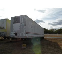 1977 Fruehauf 42 ft  van trailer -SELLS NO TITLE
