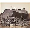 Image 1 : FÉLICE BÉATO (French, 1835-1906) HEAD QUARTER STAFF - PEHTANG FORT vintage albumen print mounted on