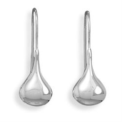 Polished Raindrop Earrings