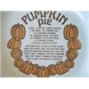 Image 3 : ROYAL CHINA JEANNETTE  PUMPKIN PIE RECIPE DISH