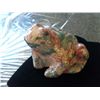Image 2 : CUTE PORCELAIN DECORATIVE FROG FIGURINE  VINTAGE PINKS GREENS