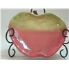 Image 1 : STONEWARE APPLE DISH BY RUSS, AUTUMN SETTINGS COLLECTION, NIB
