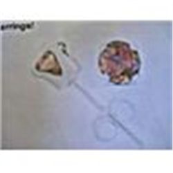 Sterling Silver Post Earrings with Twilight Mystic Topaz Studs  New!