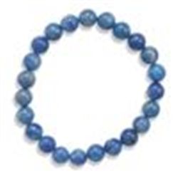 8mm Lapis Bead Stretch Bracelet