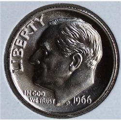 (3 coin set) 65, 66 and 67 SMS Roosevelt dimes Special Mint Set