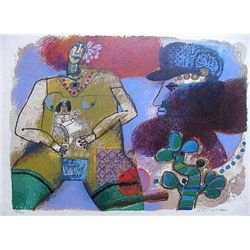 Signed and Numbered Lithograph Theo Tobiasse
