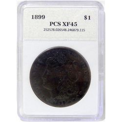 1889 Morgan Silver Dollar PCS XF-45