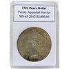 1922 Peace Silver Dollars TAS MS-65