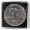 1981 Prince Charles & Lady Diana 1 Crown Coin