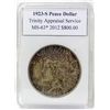 1923-S Peace Silver Dollar MS-63 w/Appraisal