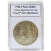 1923-S Peace Silver Dollar MS-67 w/Appraisal