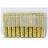 Image 1 : Ten small vials of gold Flakes
