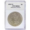 1897-O Morgan Silver Dollar PCS MS-62