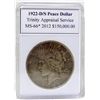 1922-D/S Peace Silver Dollar TAS MS-66*