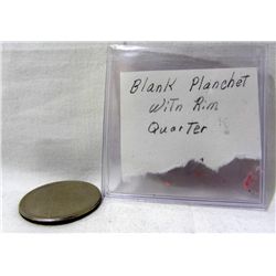 Blank Quarter Planchet