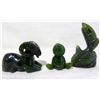 Image 2 : Hand Carved Jade Figurines in Display