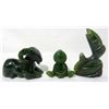 Image 3 : Hand Carved Jade Figurines in Display