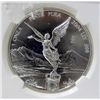 Image 2 : 2004 Mexico LIBERTAD 1 Troy Oz. Coin  NGC MS-66